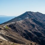 Over half way to Oia, looking back to Imerovigli | Photo taken by David B