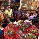 Our lunch hosts | Photo taken by Gregory R