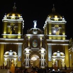 Cathedral in Main Square, Trujillo | Photo taken by Bev D