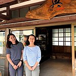 Noriko and Satoe in the Oku Japan office | Photo taken by Joost S