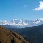 View of the Himalayas | Photo taken by Patrick J