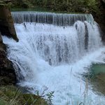 Waterfalls at Vintnar Gorge | Photo taken by Eva W