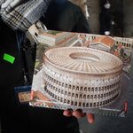 Before picture of colosseum with cover | Photo taken by Dean C