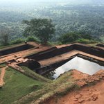 700 feet above lanscaped gardens, the rock fortress of King Kasyapa. | Photo taken by Sylvanna C