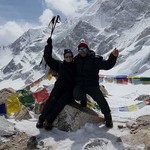 On Larke pass! | Photo taken by Kim S