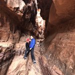Still climbing in wadi rum | Photo taken by Nicole C