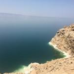 The dead sea, high level of salt. | Photo taken by Rahaf A