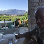 Sampling the wine | Photo taken by Rosemary L