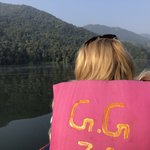 Boat Ride to World Peace Pagoda | Photo taken by matthew h