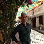 Brian in Getsemani | Photo taken by Sophie E