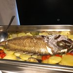 Our last dinner in Croatia (red snapper at our hotel) | Photo taken by Eva W