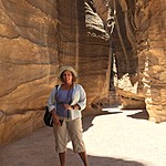 Day 2: In Petra’s canyon | Photo taken by Mia F