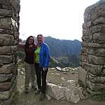 Kristin and Caro at the Sun Gate | Photo taken by Kristin M