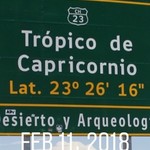 Tropic of Capricorn  | Photo taken by Sheila S