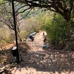 Dambulla ascent | Photo taken by Karyn R