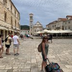 The square in Hvar | Photo taken by Stephen G