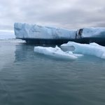 Icebergs in Jökulsárlón Glacier Lagoon  | Photo taken by jay d