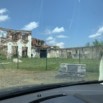 Some of the war torn areas we drove through. | Photo taken by Stephen G