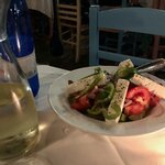 Greek Salad; Geros Toy Moria Restaurant; Plaka District | Photo taken by Tom B