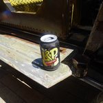 A celebratory L&P at the end of the ride. | Photo taken by Clare F