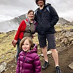 Lissa, Brian and Silas - Landmannalaugar | Photo taken by Elizabeth R