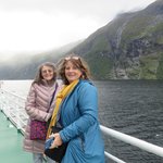 Ferry to Geiranger | Photo taken by Mary K