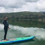 When you’re on a lake at 3800m, you want the wetsuit. | Photo taken by Matt M