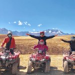 Riding ATV to Moray | Photo taken by Elisa M