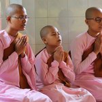 peace and tranquility experiencing the nuns devotion | Photo taken by Pip S