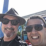 Me with my driver | Photo taken by Thomas C