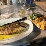 Dinner at Irini's (Naxos Town Waterfront) | Photo taken by Tom B