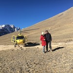 Day 6 and a Heli up to EBC! | Photo taken by Mark M