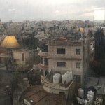 View from our window on the 3rd floor overlooking 2nd Circle | Photo taken by Linley V