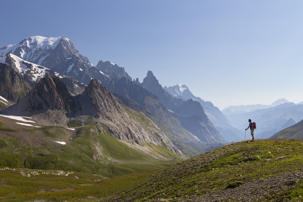 Col de la Seigne and Mont-Blanc summit