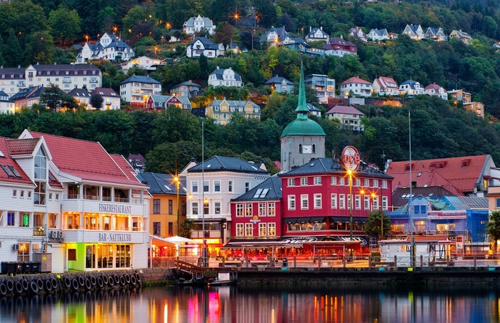 Bergen's historic and photogenic waterfront