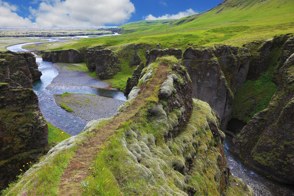 A scenic stop along this portion of the Ring Road