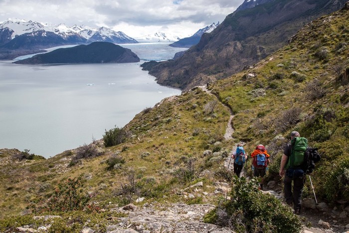 Admire Glacier Grey, Round Trip Day Hike from Paine Grande 