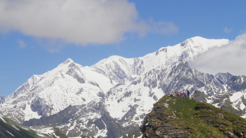 South face of Mont Blanc