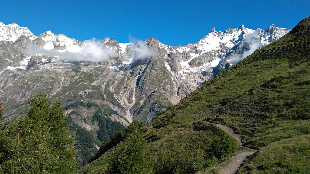 Trail on the Val Ferret