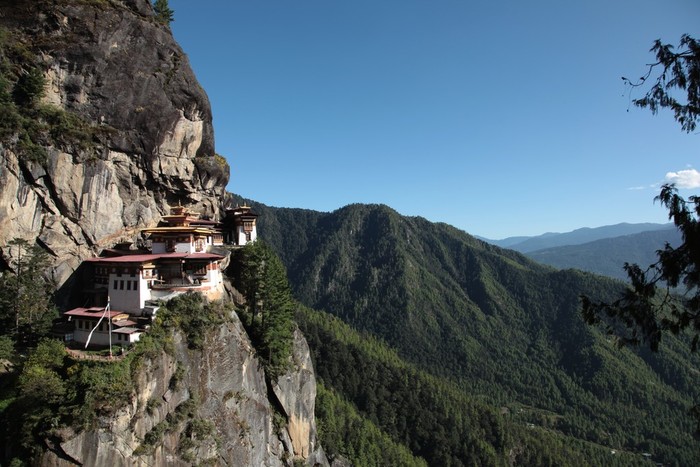 Taktsang Goenba in the Paro Valley