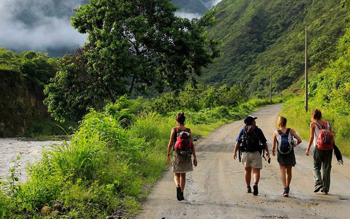 Trekking on the Inca Jungle Trek
