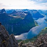 The queen of Sunnmøre, Slogen Mountain