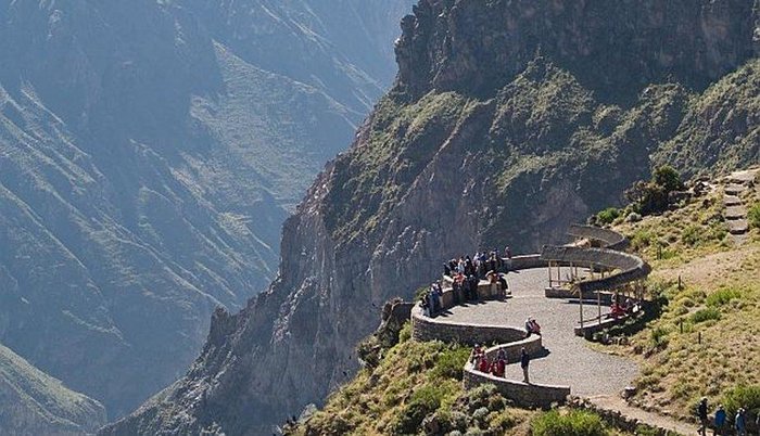 View over the Colca Canyon