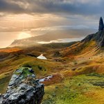 The Old Man of Storr overlooking Skye's coast