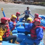 Rafting on the Urubamba River