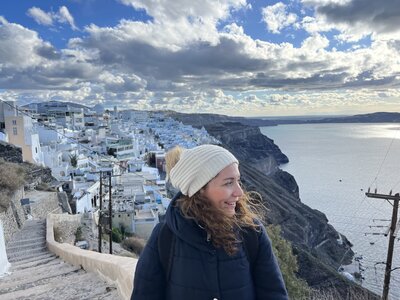 Travel specialist Elena Kyrimi