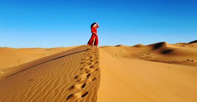 Travel specialist Hajar Nouri