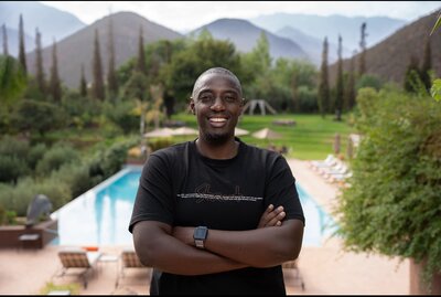 Travel specialist Melvin Mapetla