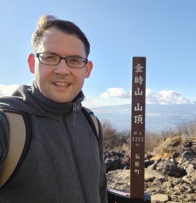 Travel specialist Peter Gruenzig-Sugiya