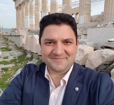 Travel specialist Dimitrios Moutafidis